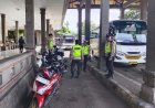Opa Lilin Agung 2025 Polres Jembrana Laksanakan Patroli Dialogis di Terminal Bus Gilimanuk
