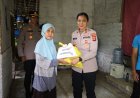 Minggu kasih " Berbagi Sembako Kapolres Jembrana Peduli Warga Melaya