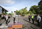 Wakapolres Jembra  Pimpin Apel Gelar Pasukan Operasi Keselamatan Agung 2026